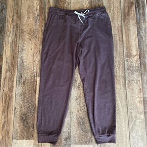 Vuori Performance Jogger Womens Large Purple